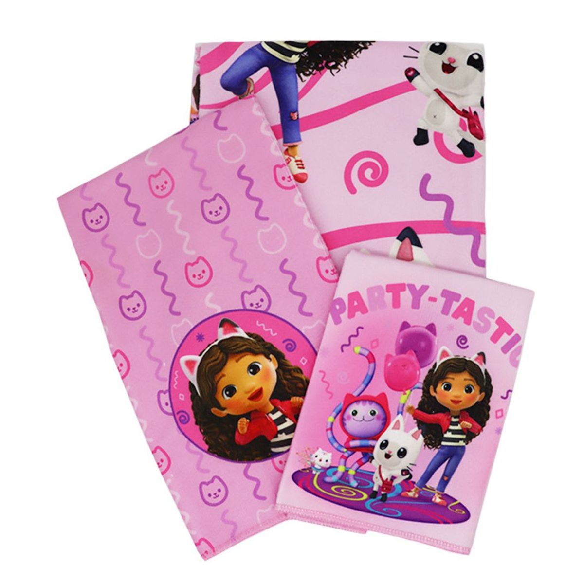 LA CASA DE GABBY - Set de toallas x3 Gabby Dollhouse