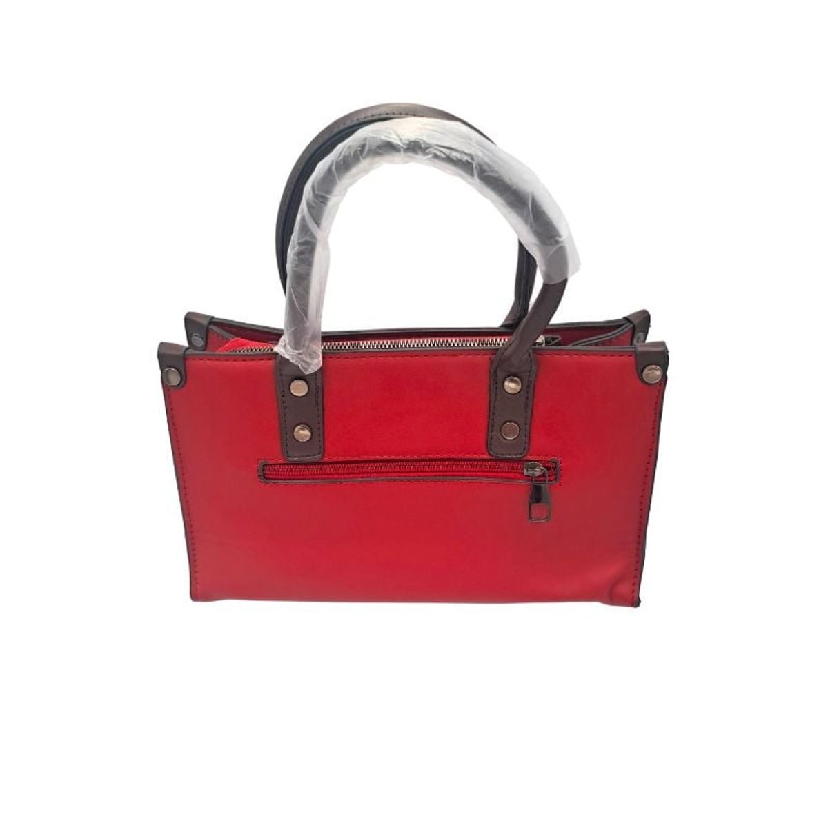 GENERICO - Cartera Trendy Rojo Oscuro