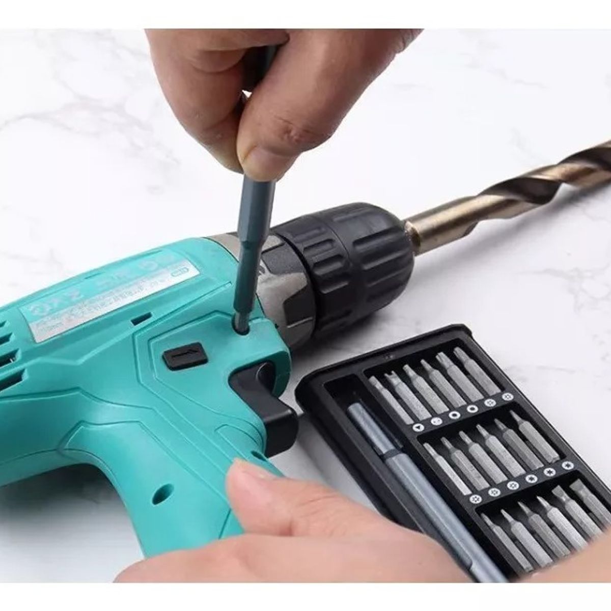 OEM - Kit Destornillador Magnetico Precision 25 en 1 Hogar iPhone