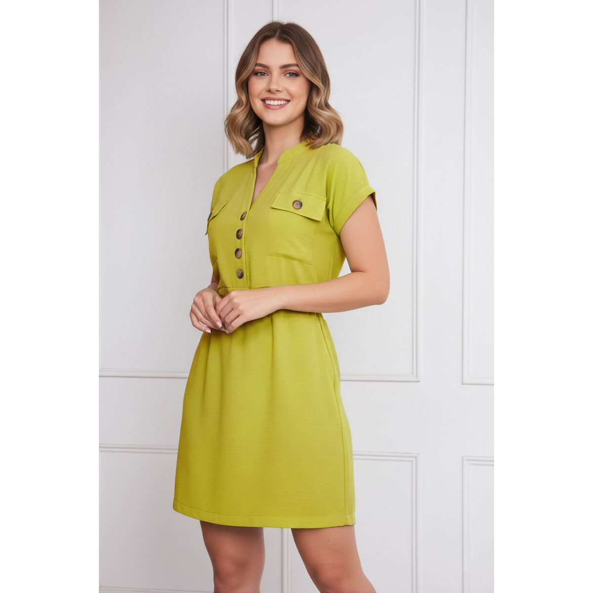 ARMA TU LOOK - VESTIDO CRISTELL CAMISERO CON BOLSILLOS ARMA TU LOOK