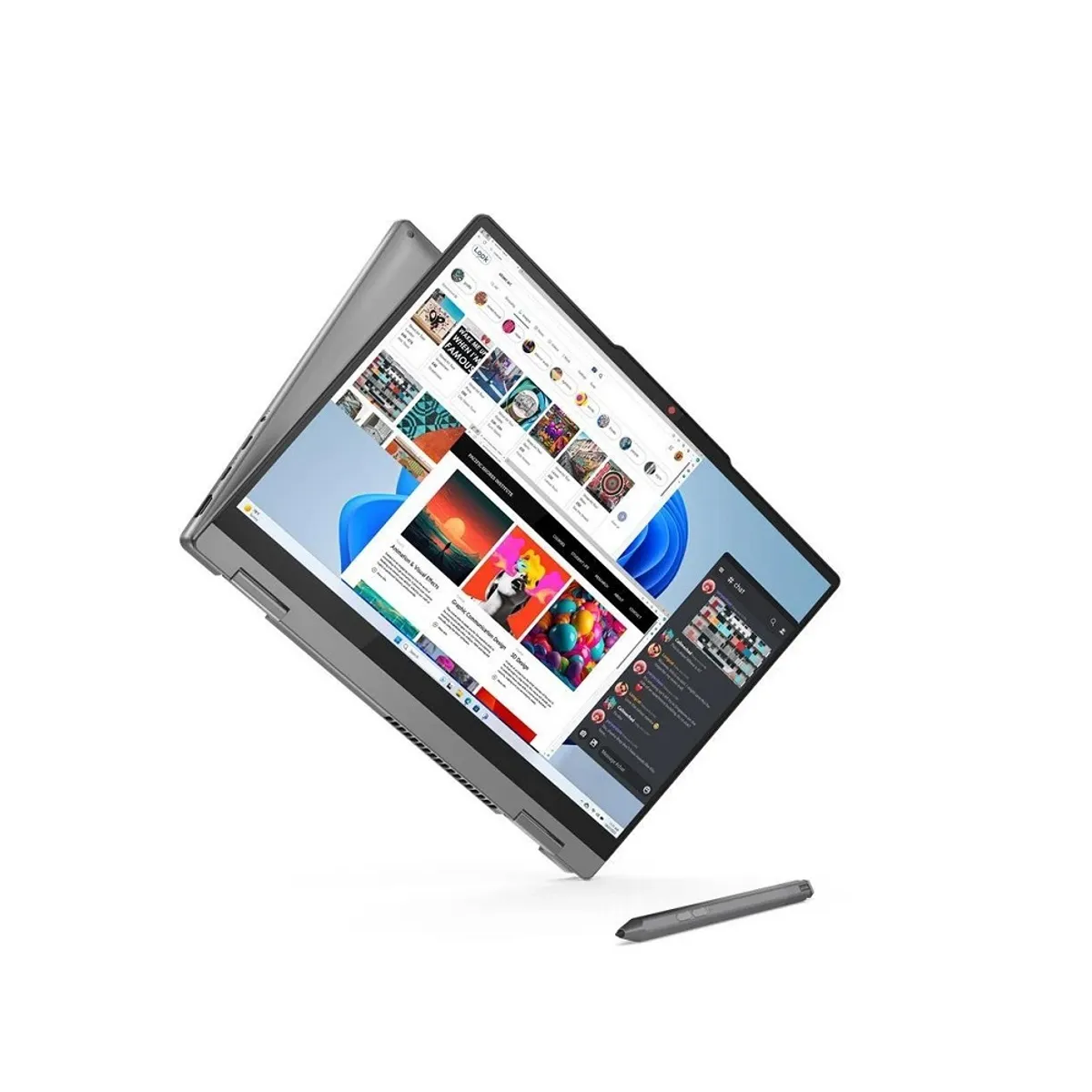 LENOVO - Laptop Lenovo IdeaPad 5 2-in-1 14AHP9 14" AMD Ryzen 7 512GB SSD 16GB