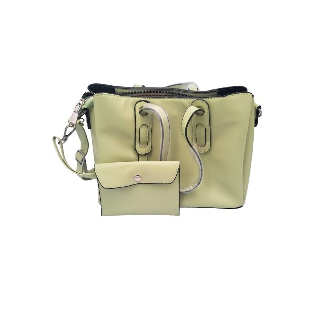 GENERICO - Set de Cartera x 3 Verde Claro Glam Urbano