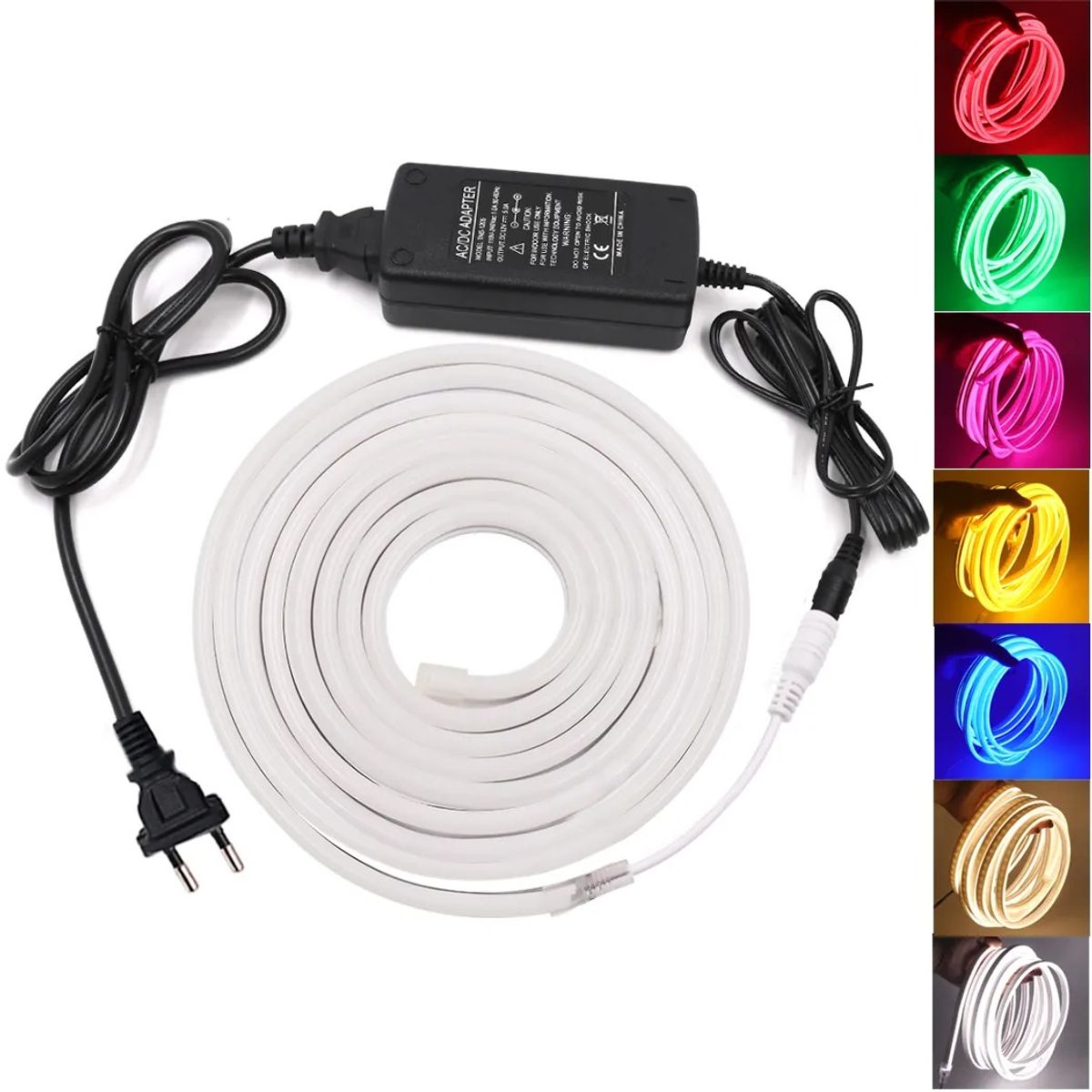 OEM - Tira Led Neon 5050 Rgb Bluetooth 5m Luces Led Flexibles