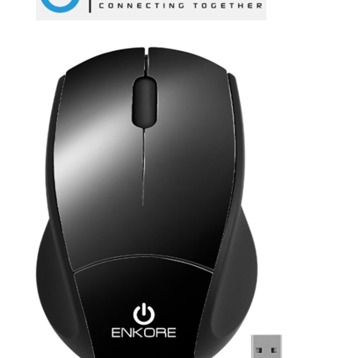 ENKORE - Mouse Office Inalambrico SPRINT BLK EKM200 WIFI ENKORE