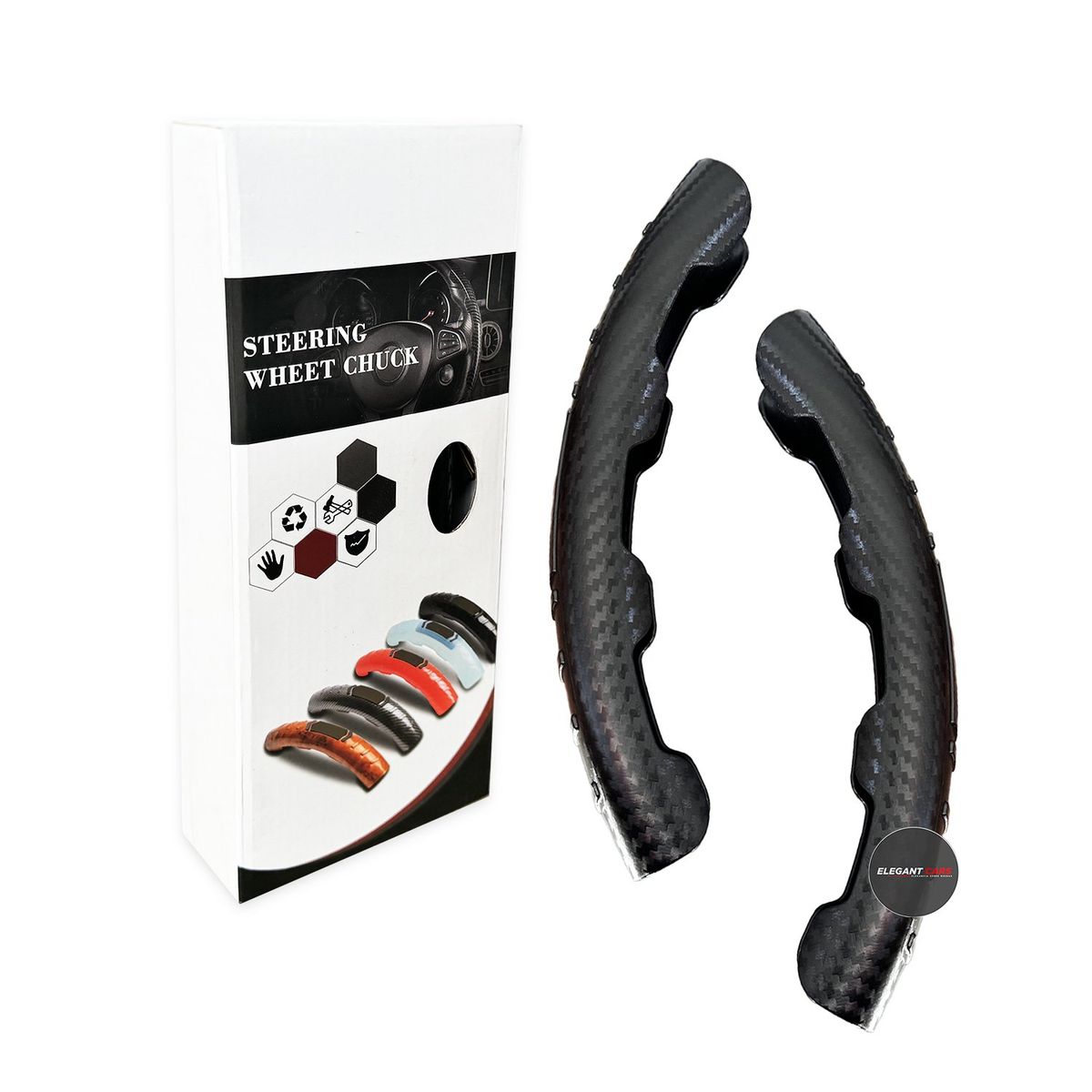 JET - CUBRE VOLANTE FIBRA DE CARBONO Universal