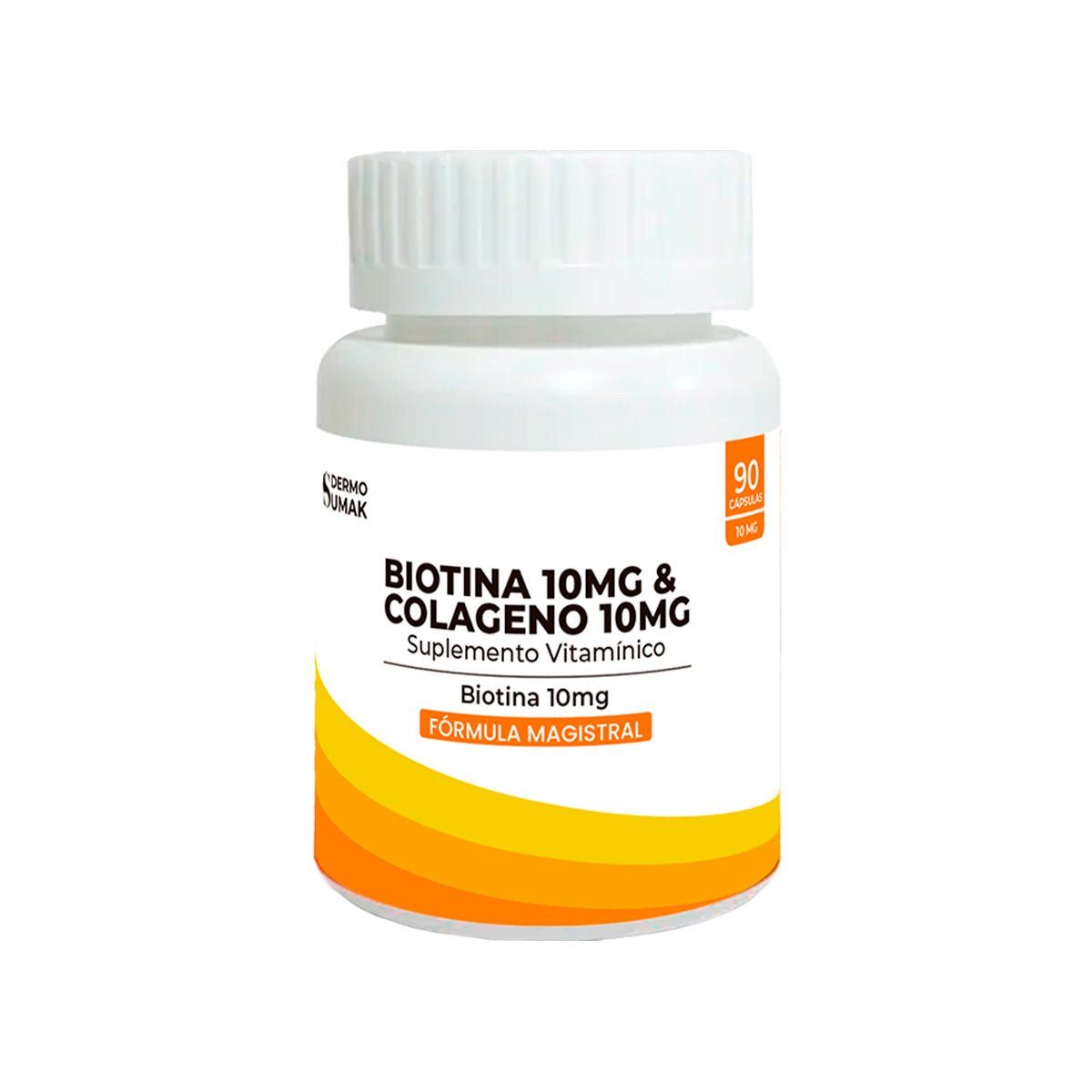 GENERICO - Biotina Pura 10mg Capsulas 90und - Dermo Sumak