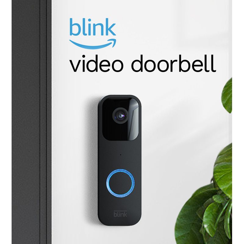 BLINK - Blink - Smart Wifi Video Doorbell  WiredBattery