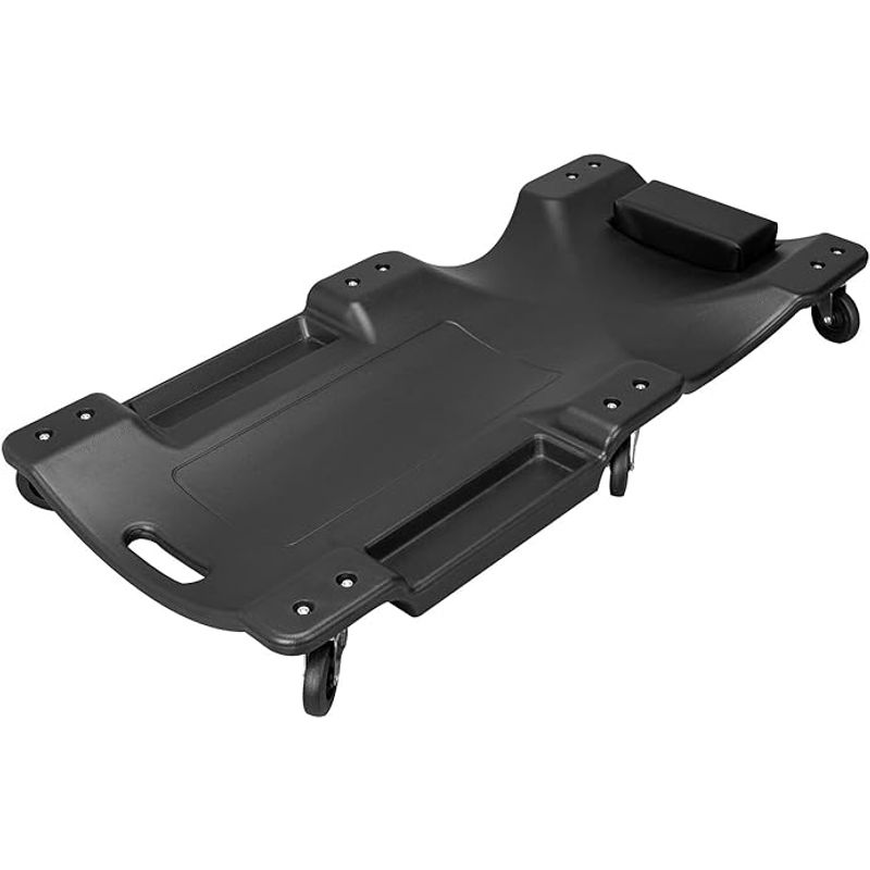 GENERICO - Camilla Para Mecánico Cama Barra con Ruedas Taller Automotriz