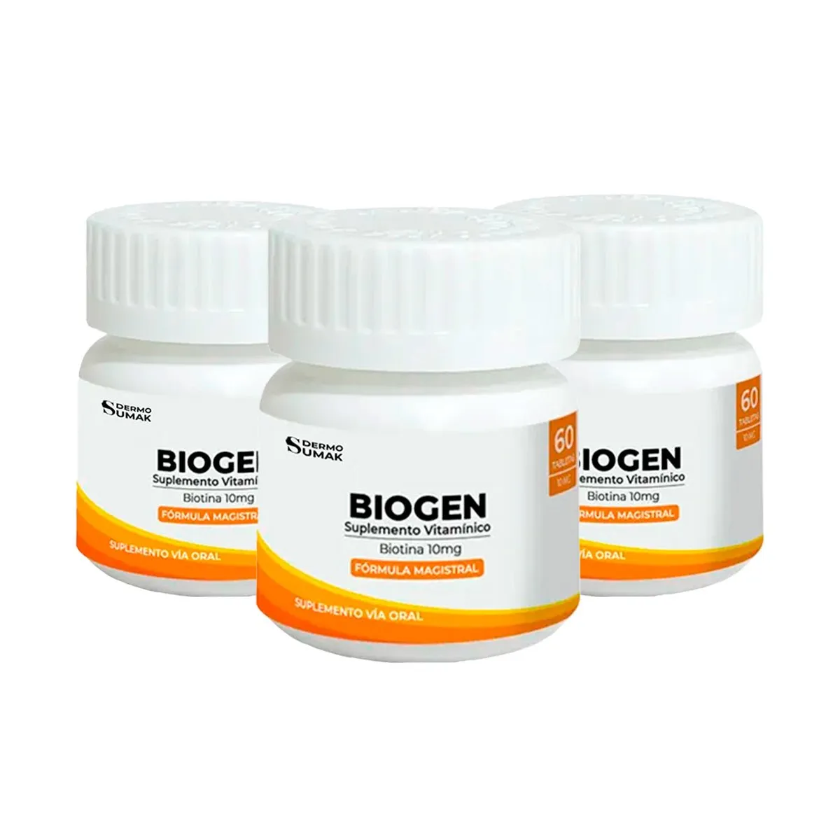 GENERICO - Biogen capsulas 60 cap - Dermo Sumak 3 unid