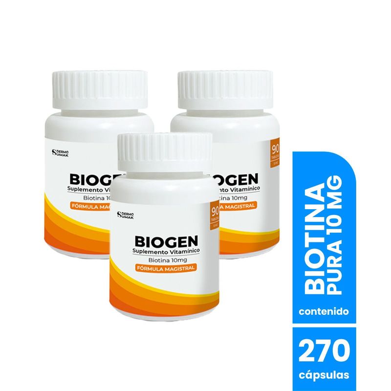 GENERICO - Biogen capsulas 90 und - Dermo Sumak 3 unid