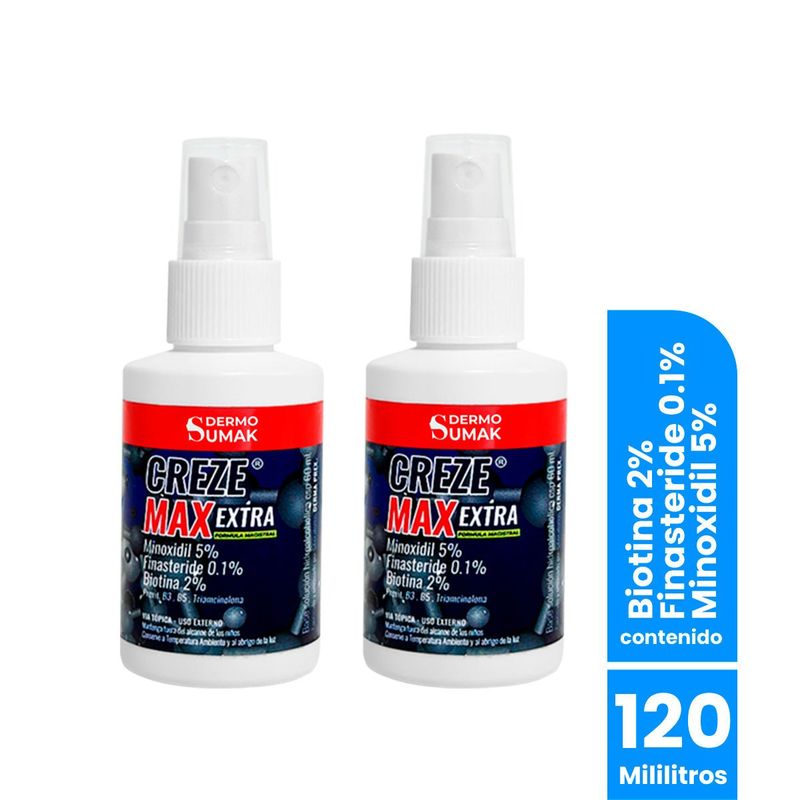 GENERICO - Loción Creze Max Extra 60ml 2 Uni
