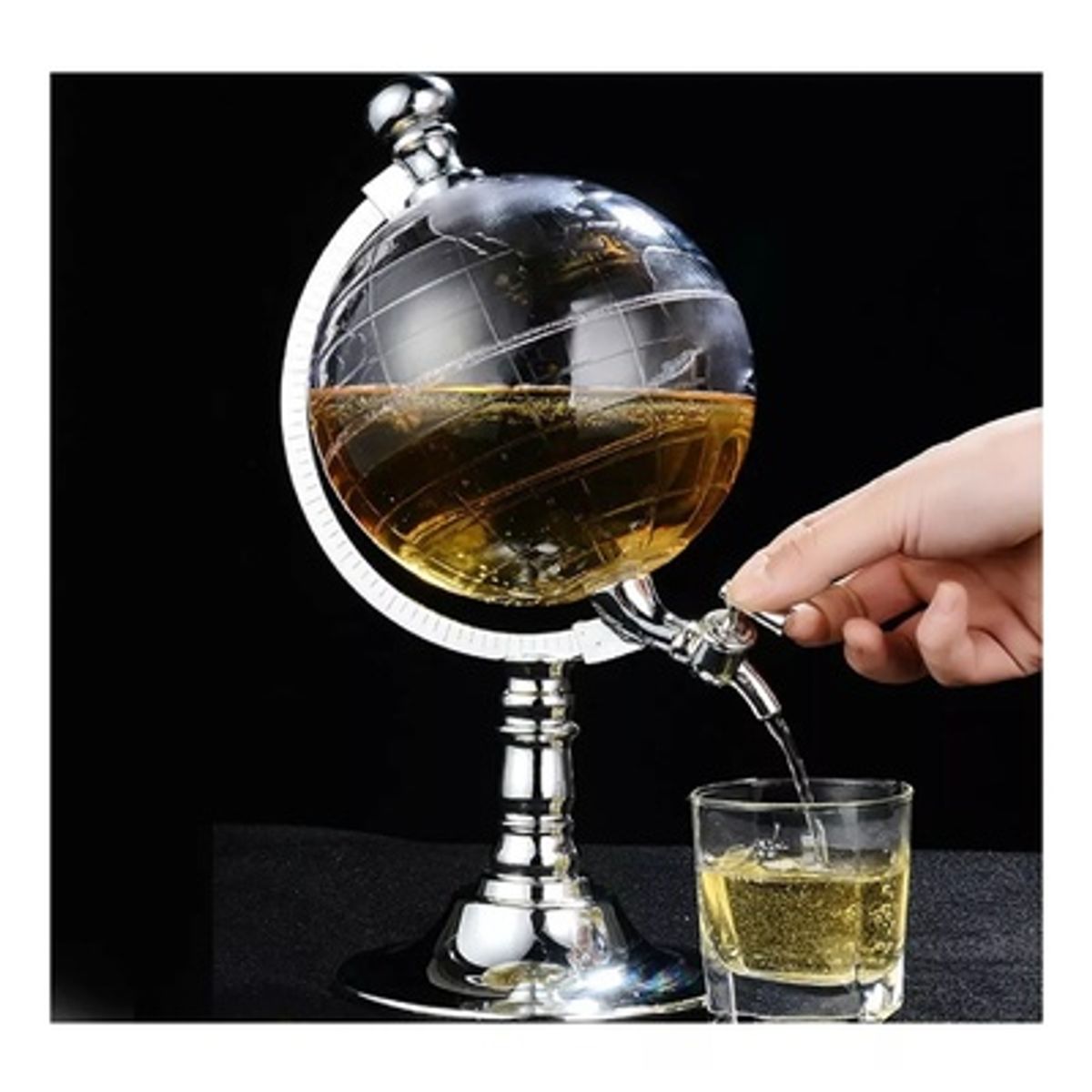 GENERICO - Dispensador Bebidas De Globo Terráqueo Decantador