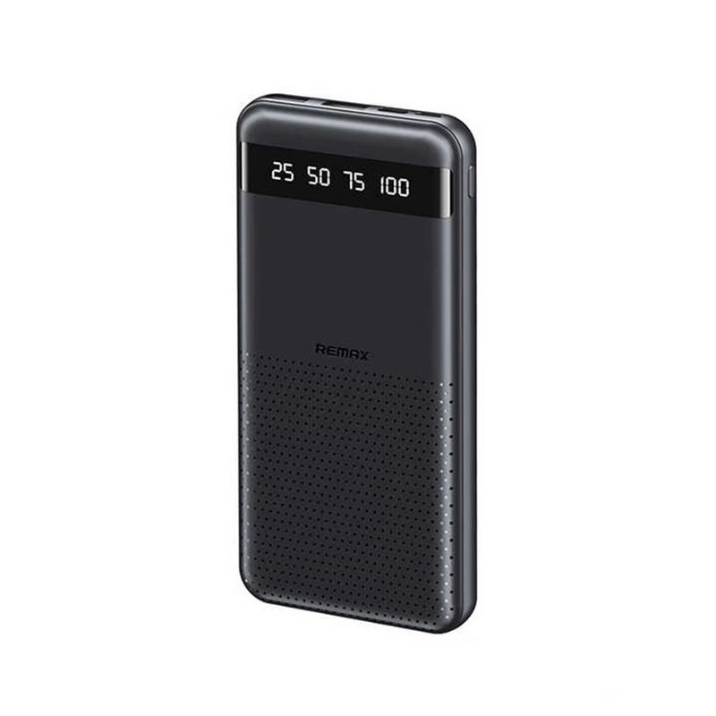 REMAX - CARGADOR PORTÁTIL  ultra Slim  20000mAh   2.4A  MODELO RPP-11 NEGRO