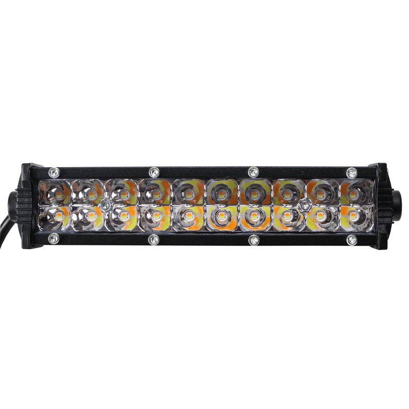 GENERICO - BARRA LED DUAL 35 CM 72 LED 3030 216 W C/5 FUNCIONES