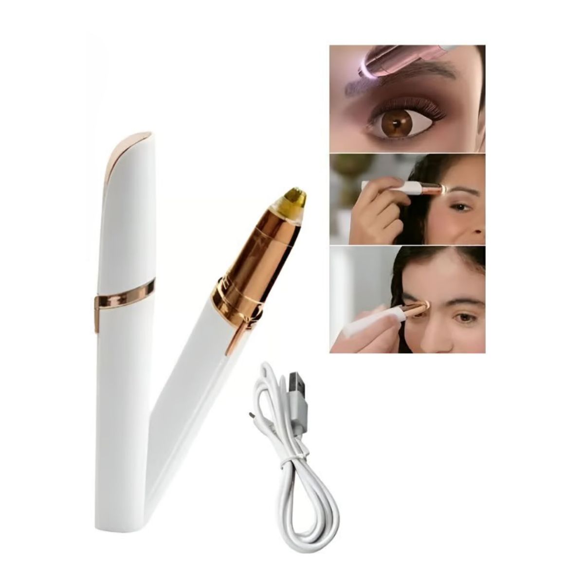 ROHS - Pack Depilador de Rostro + Depilador de Cejas Recargable