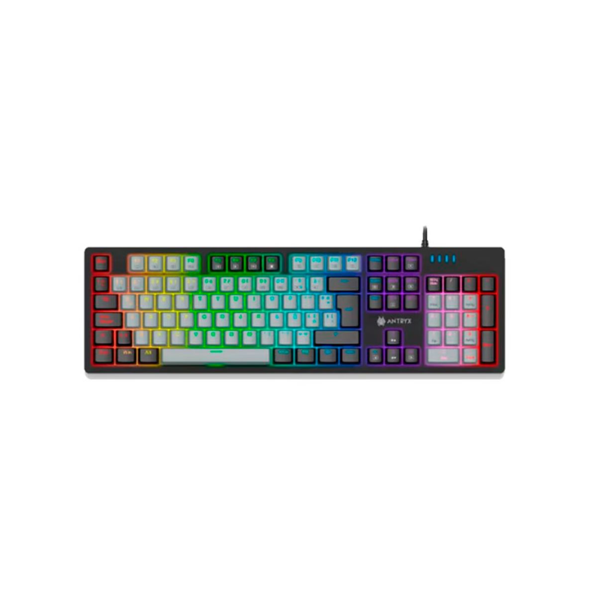 ANTRYX - KIT ANTRYX GAMING TECLADO MECANICO + MOUSE GC-5600 BLACK BLUE SWITCH
