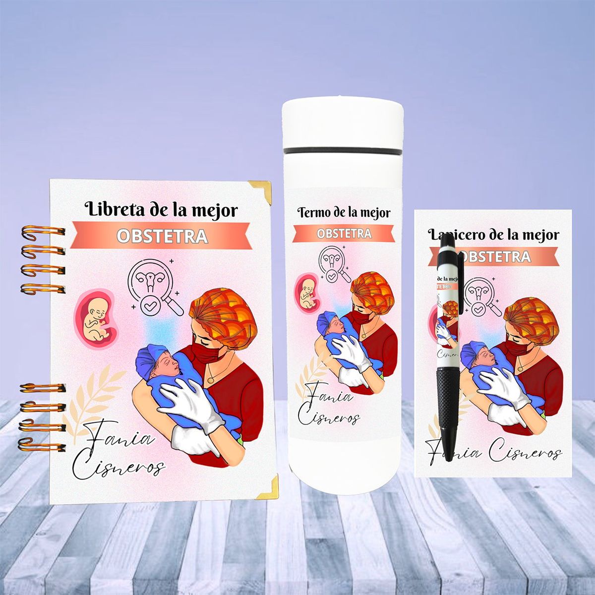 M MATIX SHOP - Matix- Regalos Personalizados - Box Obstetra - Cumpleaños