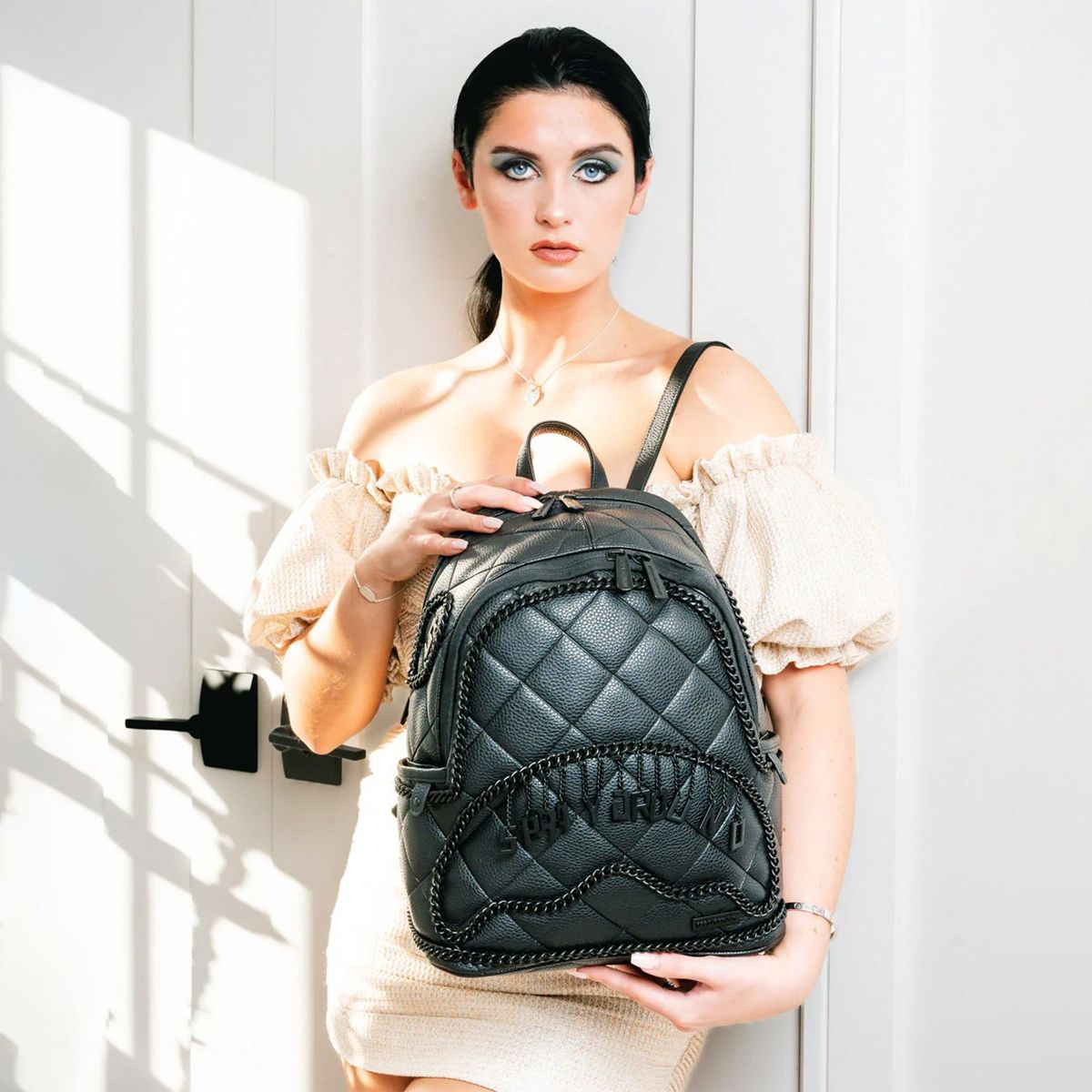 SPRAYGROUND - Mochila Urbano Unisex Sprayground Mochila Quilted Logo Savage