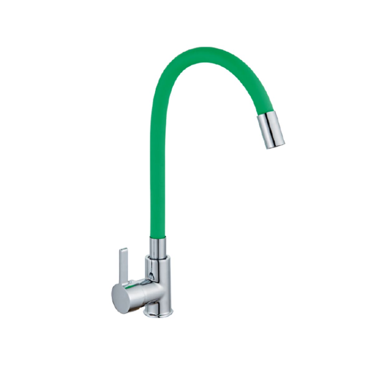 XM - MEZCLADORA MONOCOMANDO DE COCINA AL MUEBLE VERDE M04018