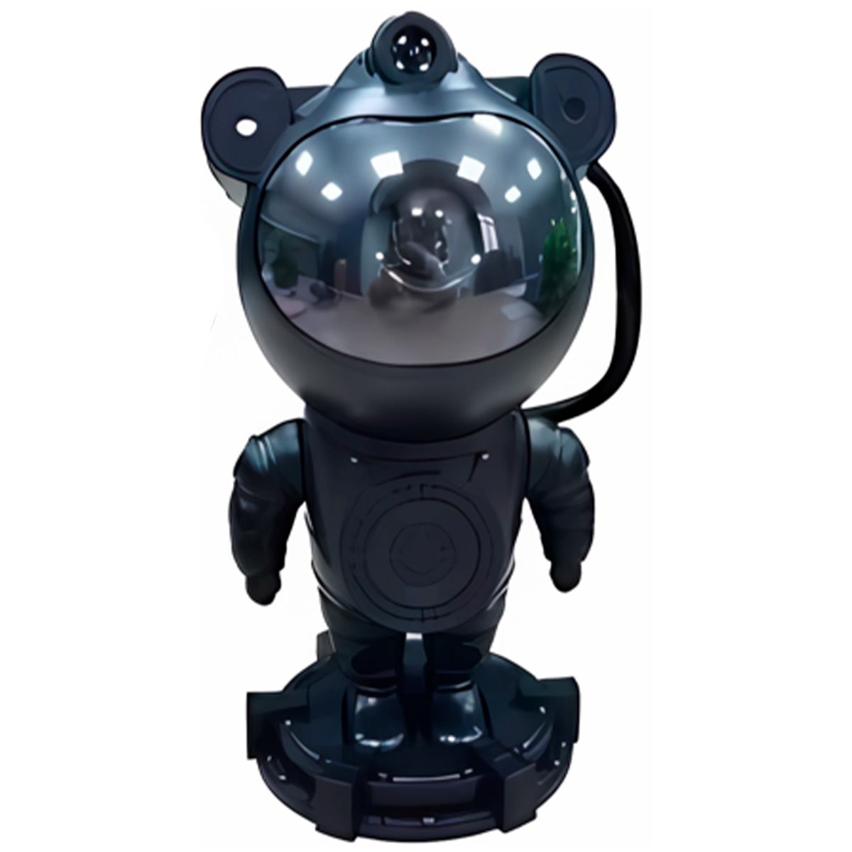 GENERICO - Proyector de Luz Astronauta Ajustable 360° Negro