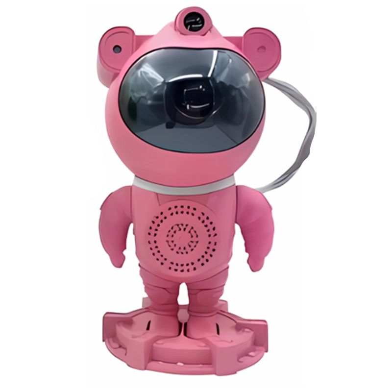 GENERICO - Proyector de Luz Astronauta Ajustable 360° Rosado