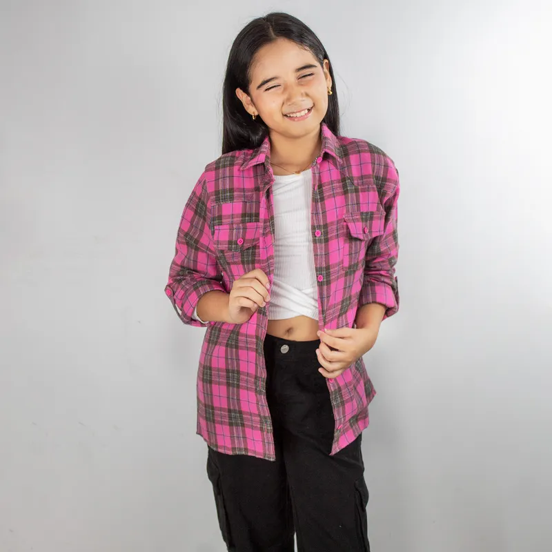 DANUS - BLUSA MANGA LARGA TAPA VILLELA  DANUS