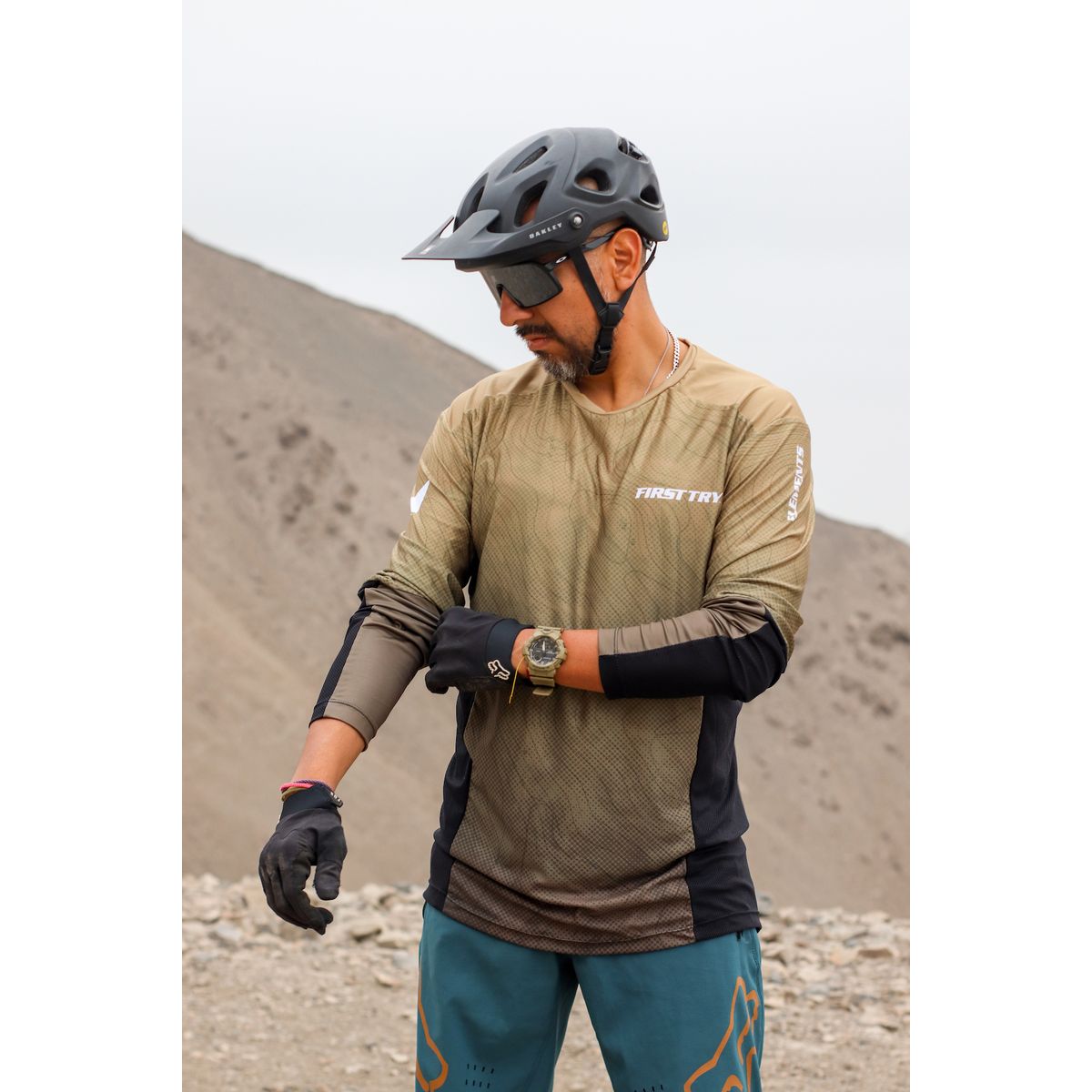 FIRST TRY - Polo deportivo - MTB - Trail Running - Protección UV