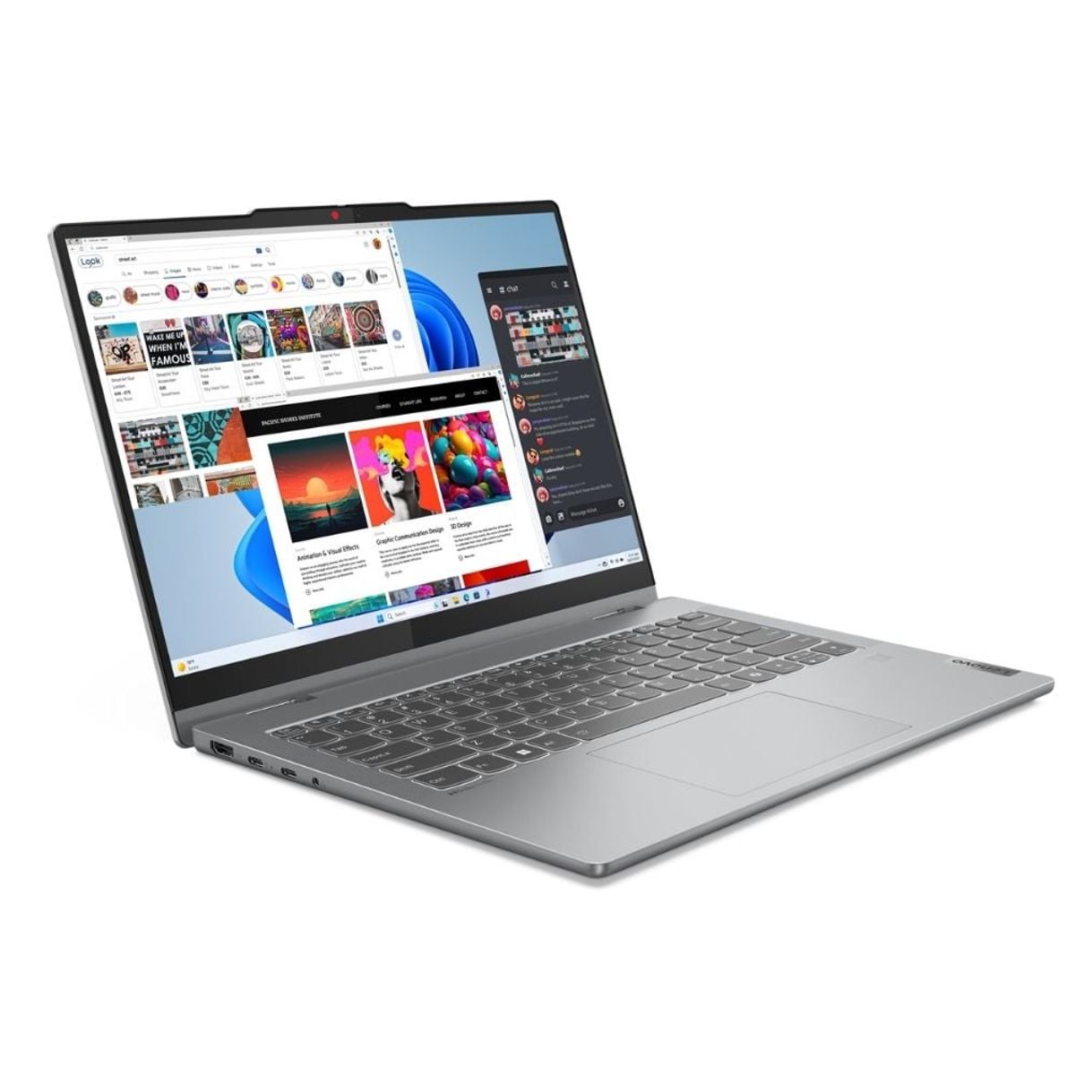 LENOVO - Laptop Lenovo Ideapad 4 14AHP9 2 En 1 AMD Ryzen7-8845HS 16GB RAM 512GB SSD 14" WUXGA 83DR007QLM