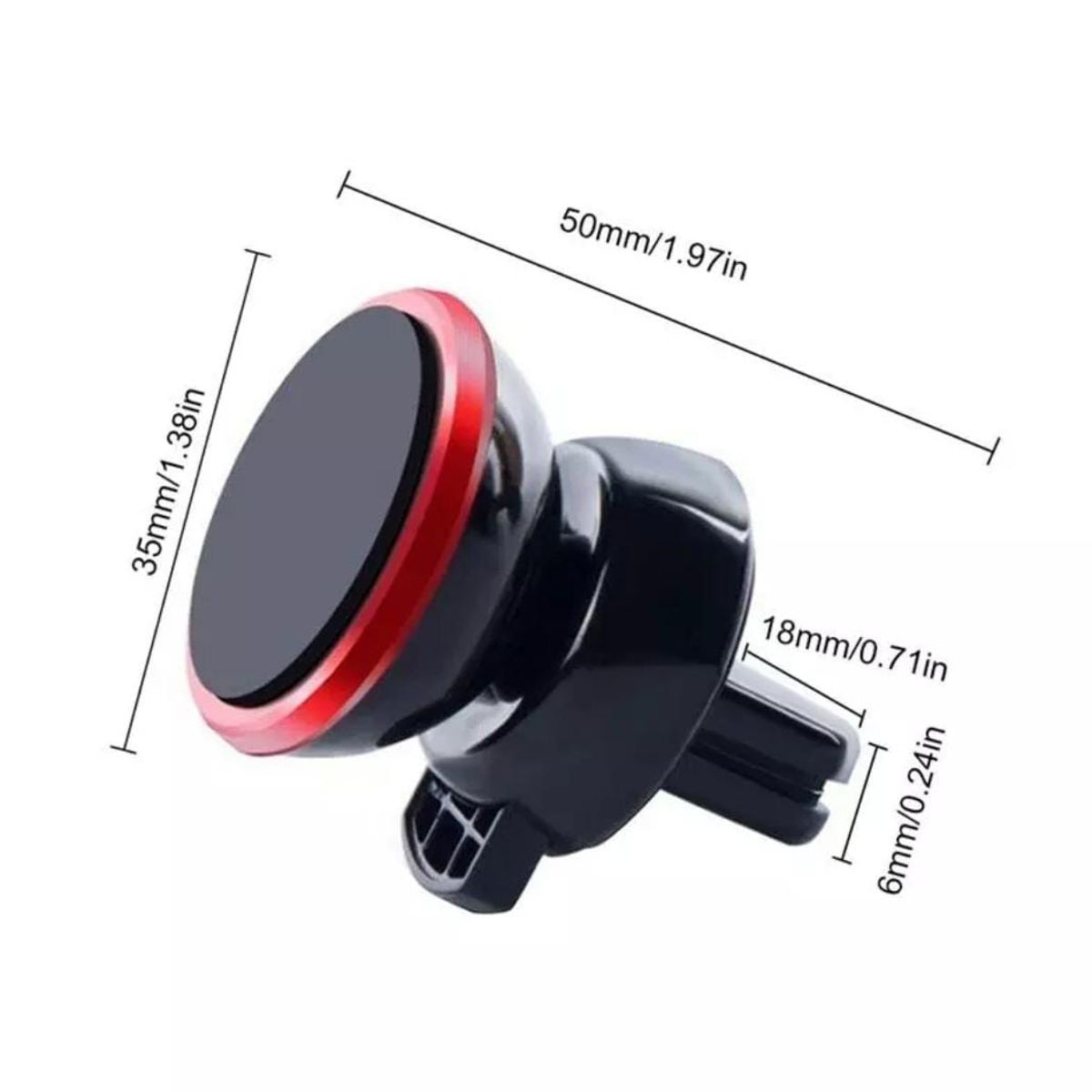 OEM - Soporte Holder Magnético Porta Celular para Auto Carro