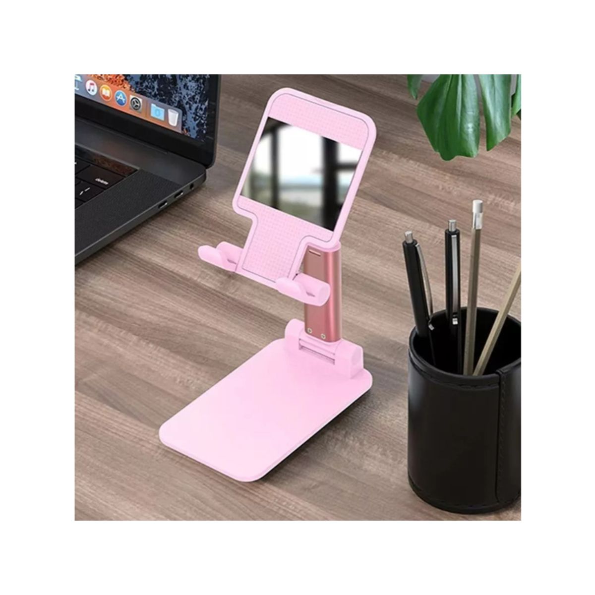 GENERICO - SOPORTE CELULAR ESCRITORIO ANGULOS REGULABLES TRABAJO CLASES VIRTUALES