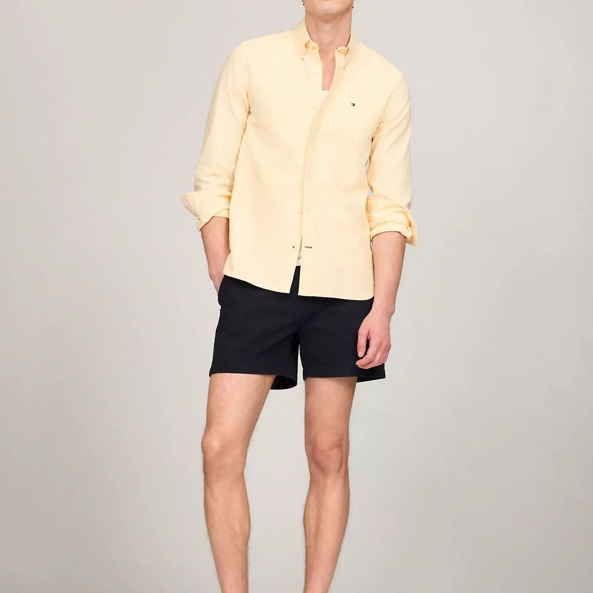 TOMMY HILFIGER - CAMISA M TOMMY STRETCH OG OXFORD LS R TH