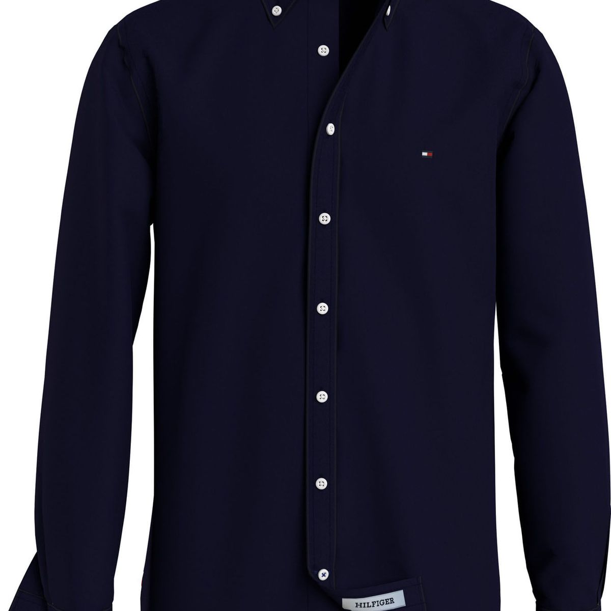 TOMMY HILFIGER - CAMISA MERCERIZED TWILL RF SHIRT TH