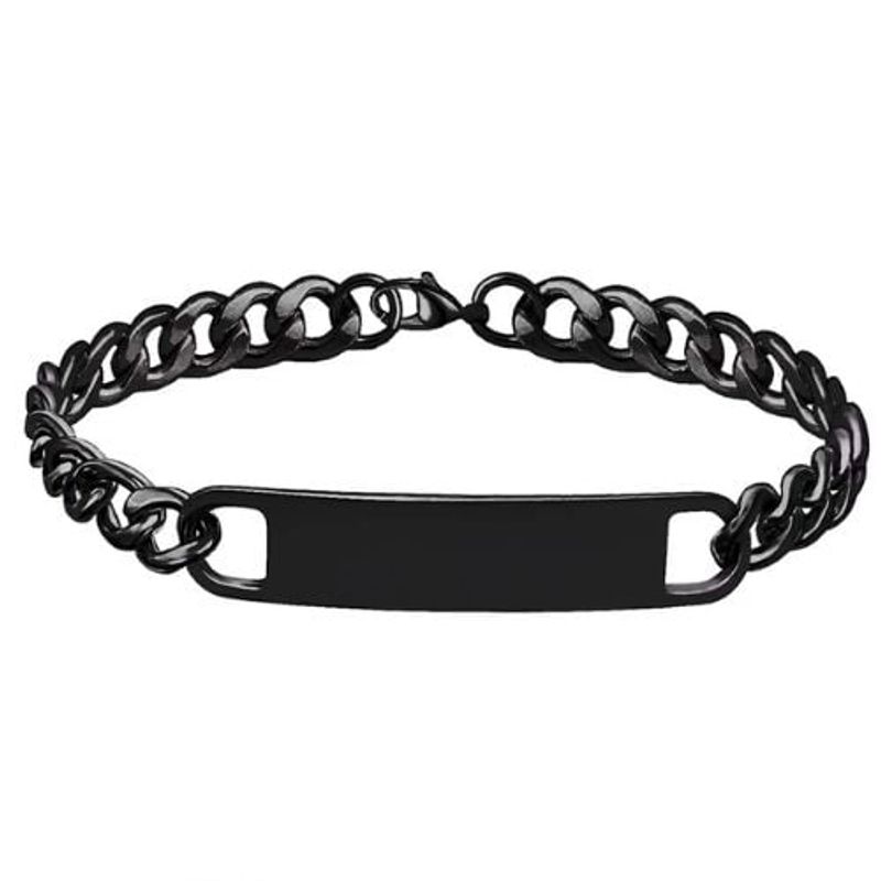 GENERICO - Esclava Titanio Negro Hombre