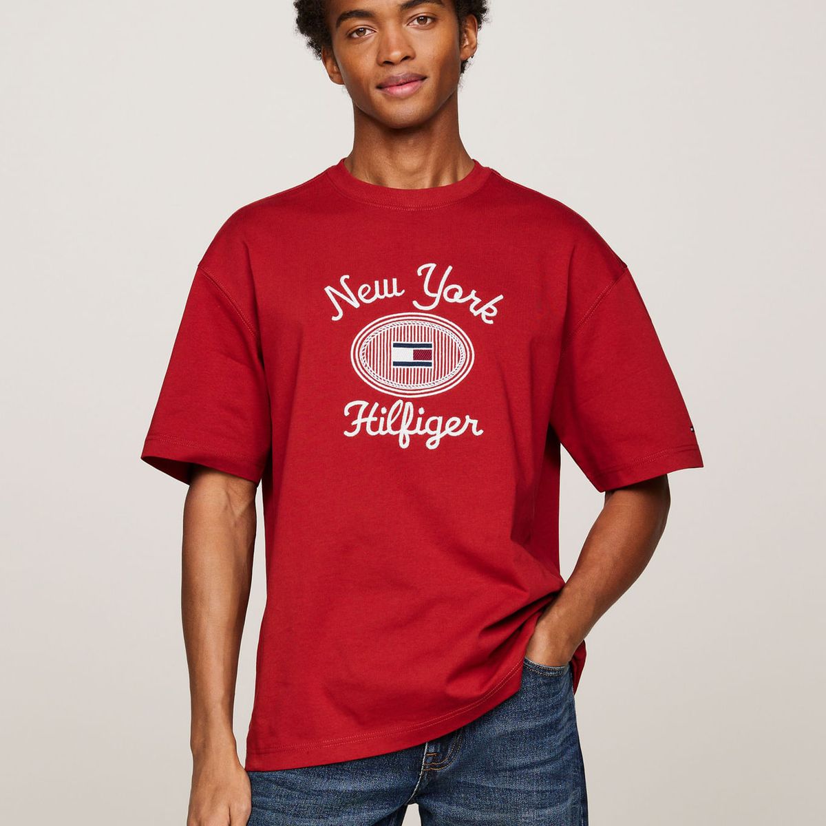 TOMMY HILFIGER - CAMISETA M/C NY CREST TEE TH