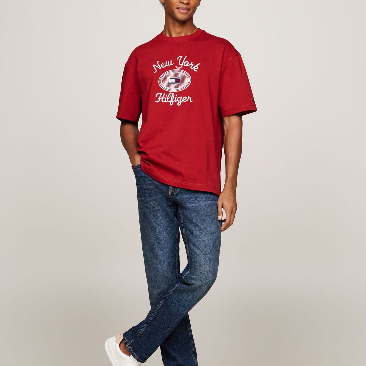 TOMMY HILFIGER - CAMISETA M/C NY CREST TEE TH