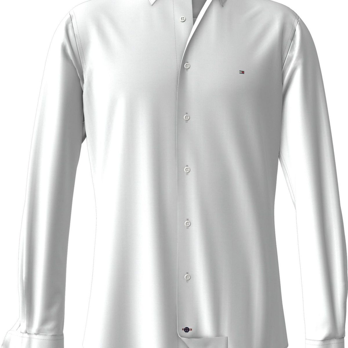 TOMMY HILFIGER - CAMISA CL KNITTED SOLID RF SHIRT TH