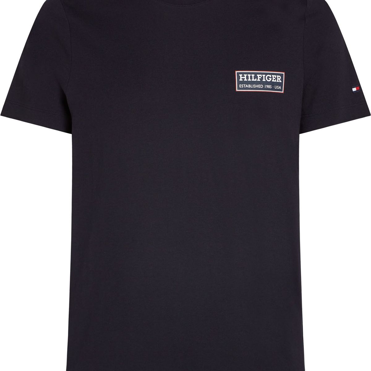 TOMMY HILFIGER - CAMISETA M/C PRINTED BADGE TEE TH
