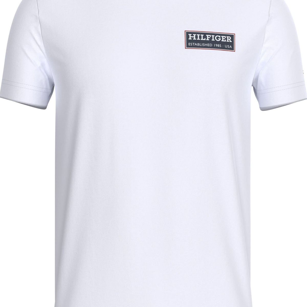 TOMMY HILFIGER - CAMISETA M/C PRINTED BADGE TEE TH