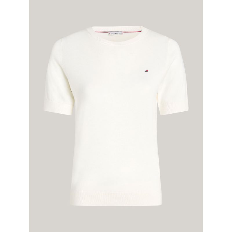 TOMMY HILFIGER - SWEATER CO JERSEY STITCH C-NK SS SWEAT