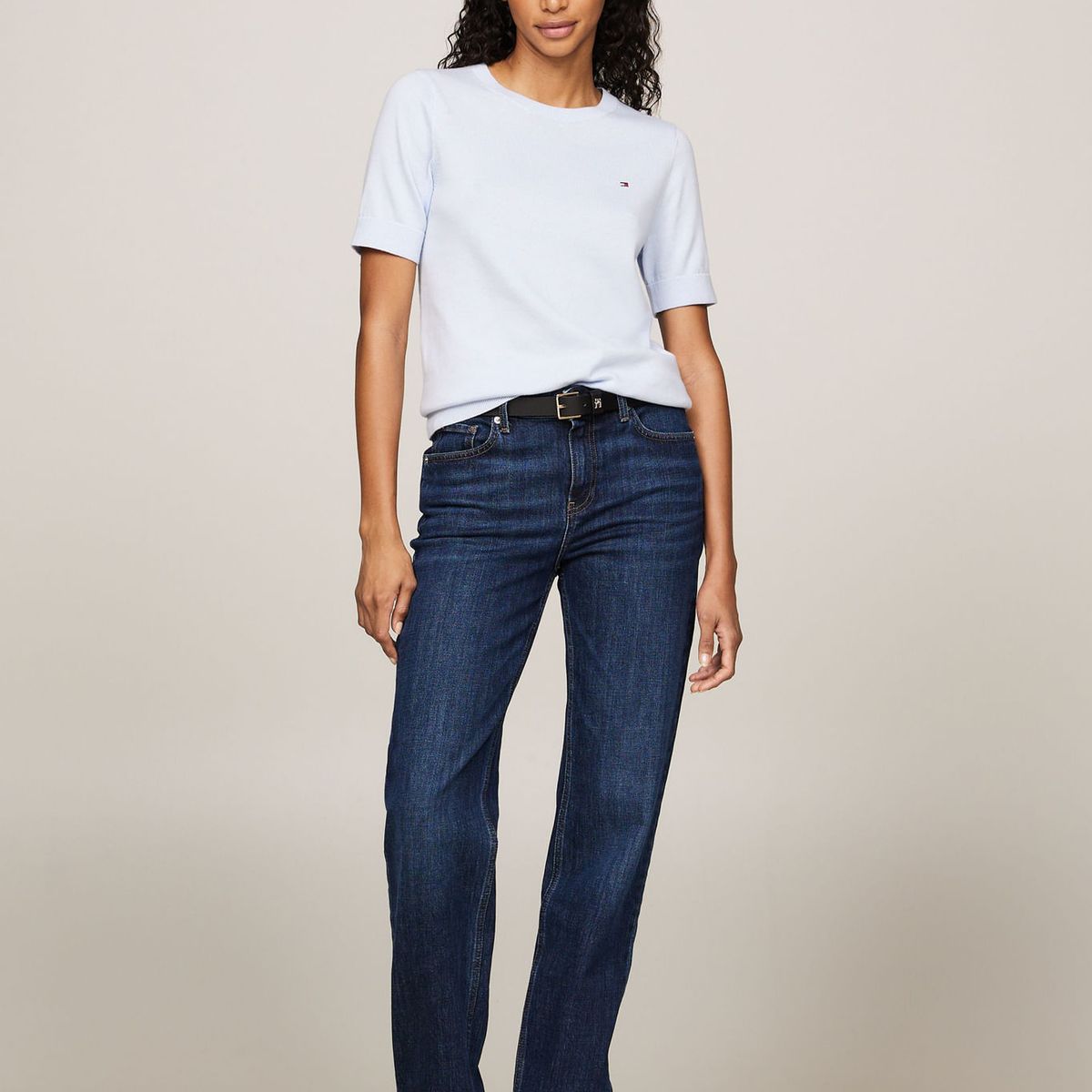 TOMMY HILFIGER - SWEATER CO JERSEY STITCH C-NK SS SWEAT