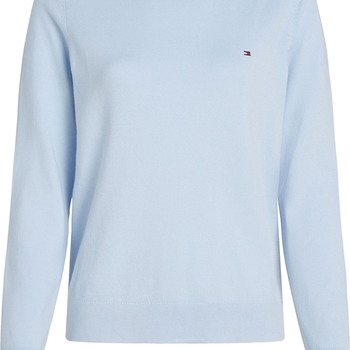 TOMMY HILFIGER - SWEATER CO JERSEY STITCH BOAT-NK SWEAT