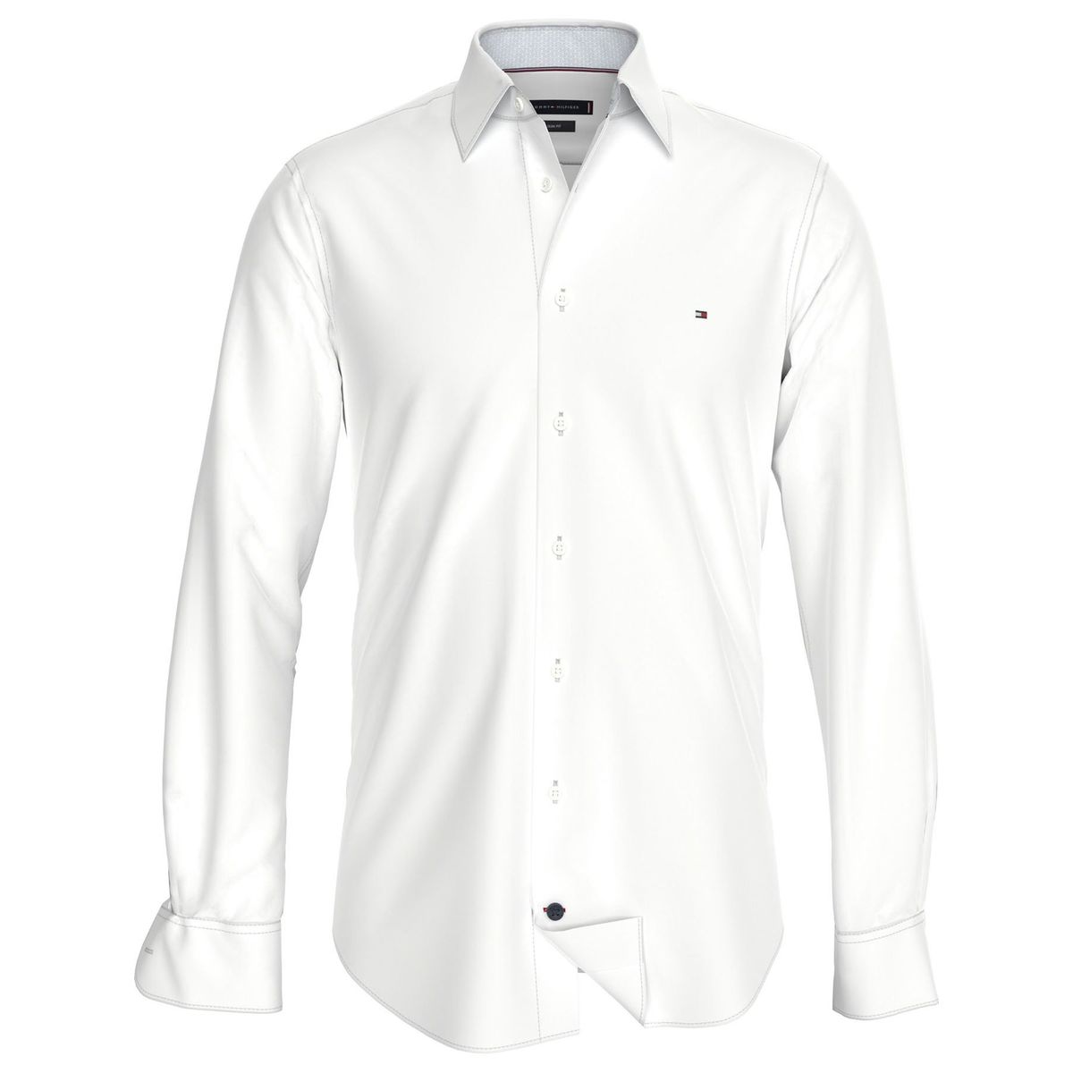 TOMMY HILFIGER - CAMISA CL STRETCH TWILL SOLID RF SHIR TH