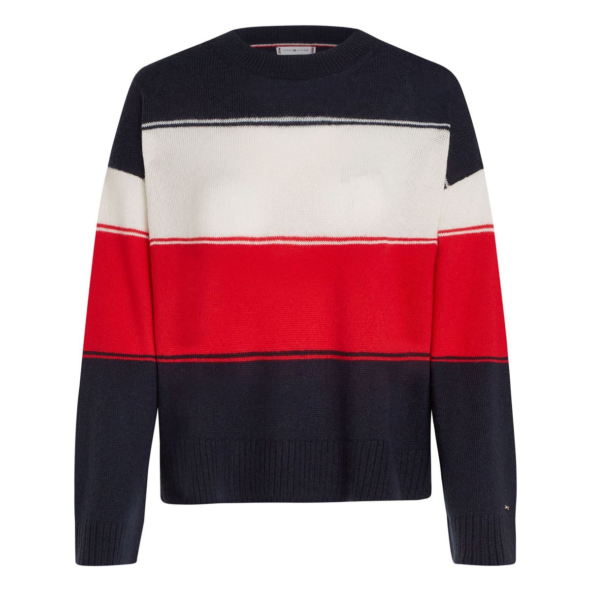 TOMMY HILFIGER - SWEATER GLOBAL STP SOFT WOOL SWEATER TH