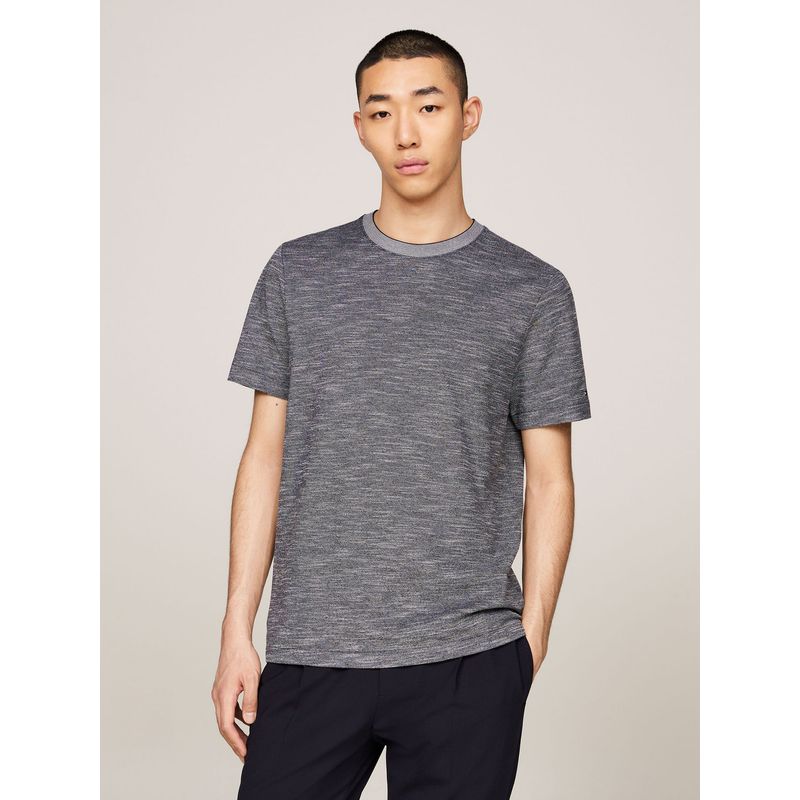 TOMMY HILFIGER - CAMISETA M/C DC MOULINE TEE