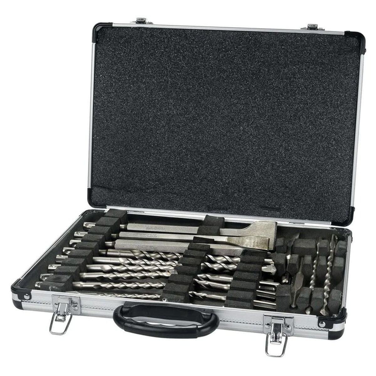MAKITA - Broca sds Plus y cinceles VARIADOS 17 PZAS Maletin aluminio