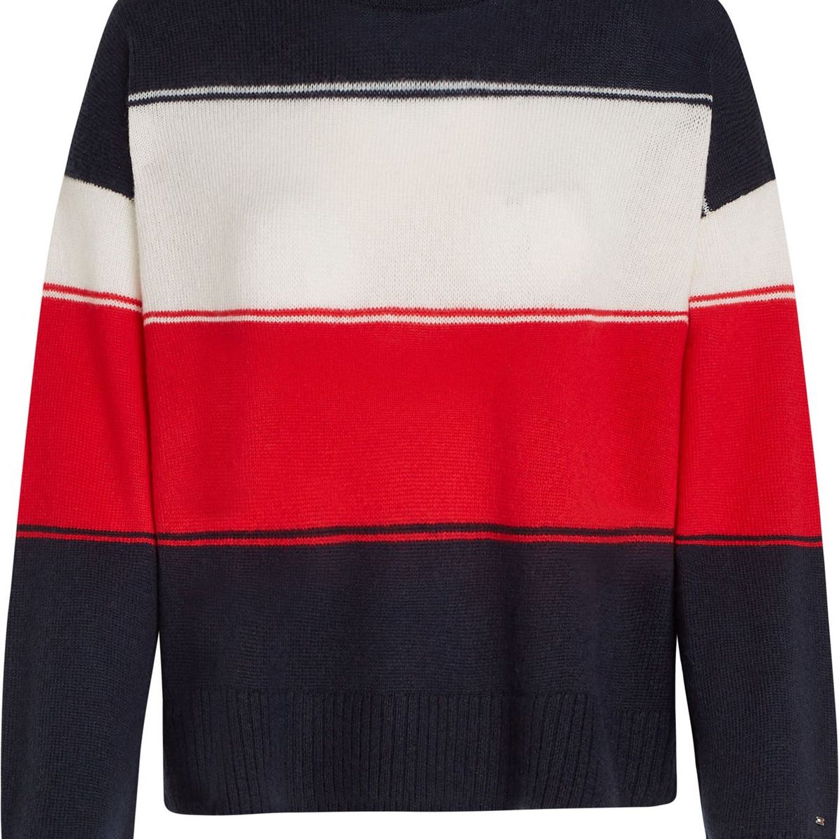 TOMMY HILFIGER - SWEATER GLOBAL STP SOFT WOOL SWEATER TH