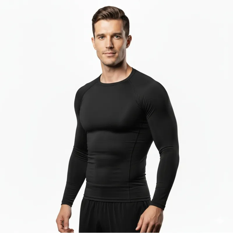 GENERICO - Polo Deportivo de Compresion Secado Rápido Licra