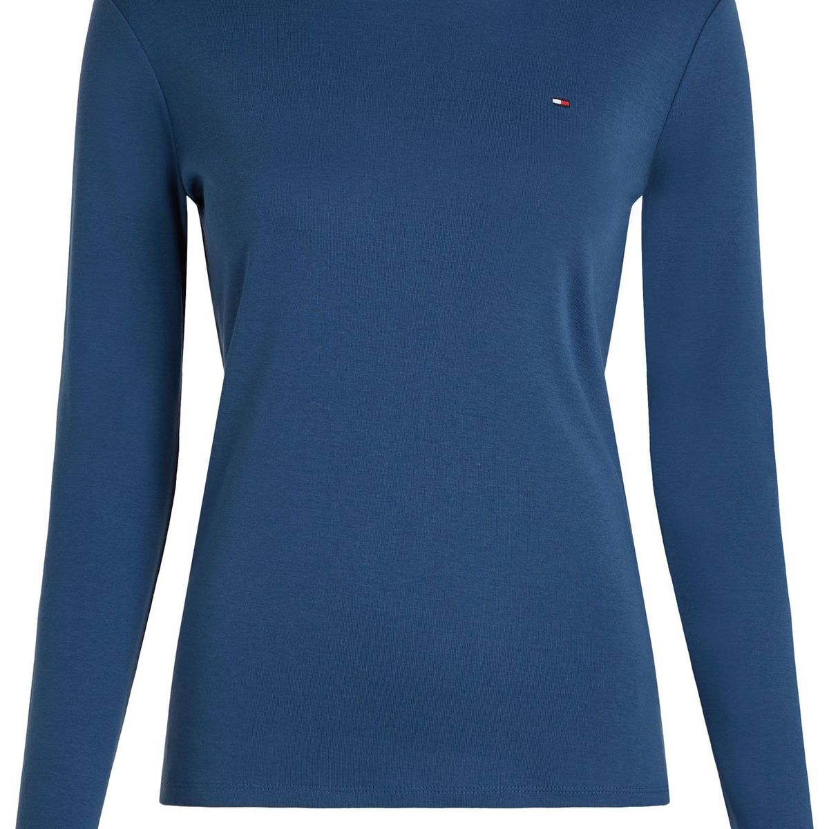 TOMMY HILFIGER - CAMISETA M/L IM SLIM C-NK TOP LS TH