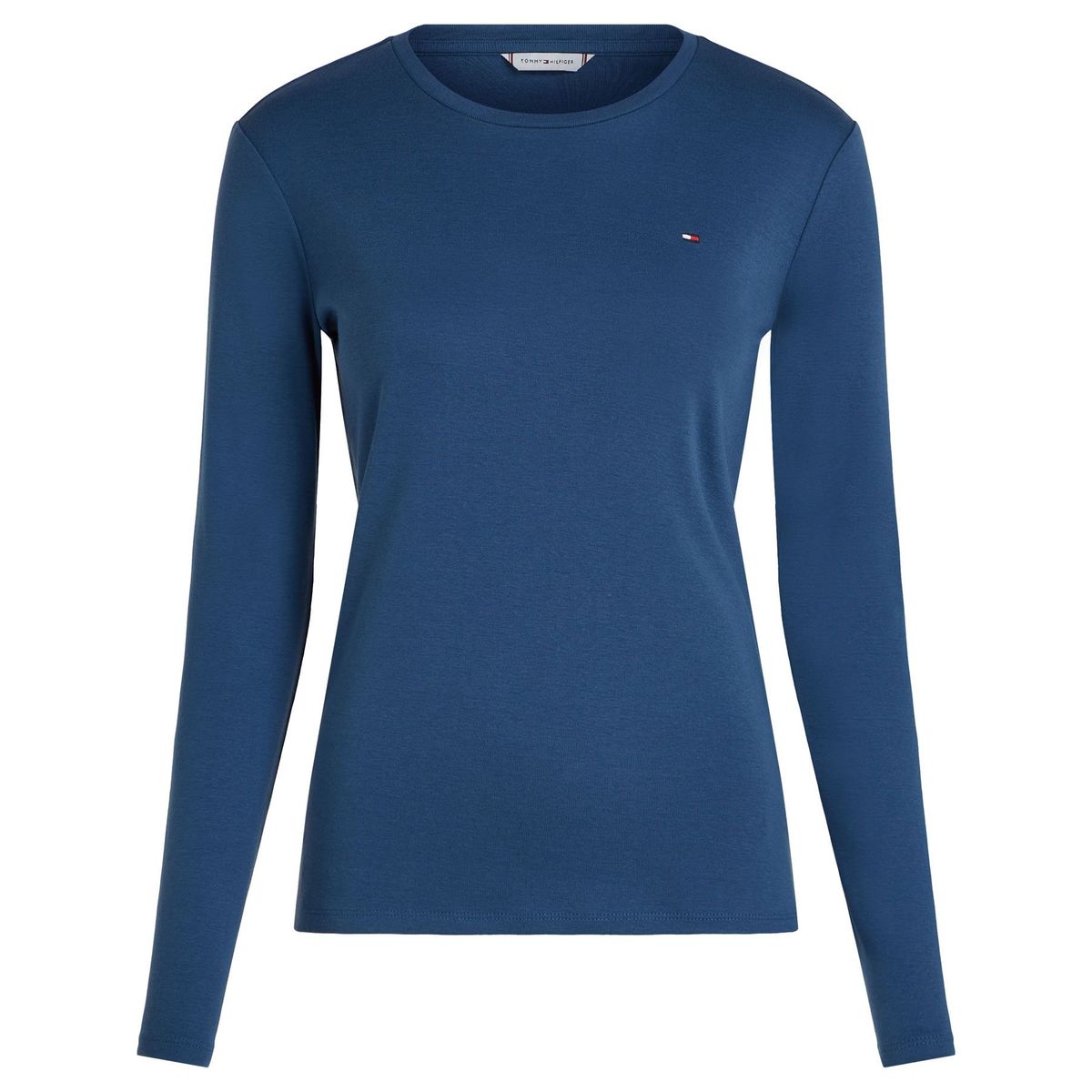 TOMMY HILFIGER - CAMISETA M/L IM SLIM C-NK TOP LS TH