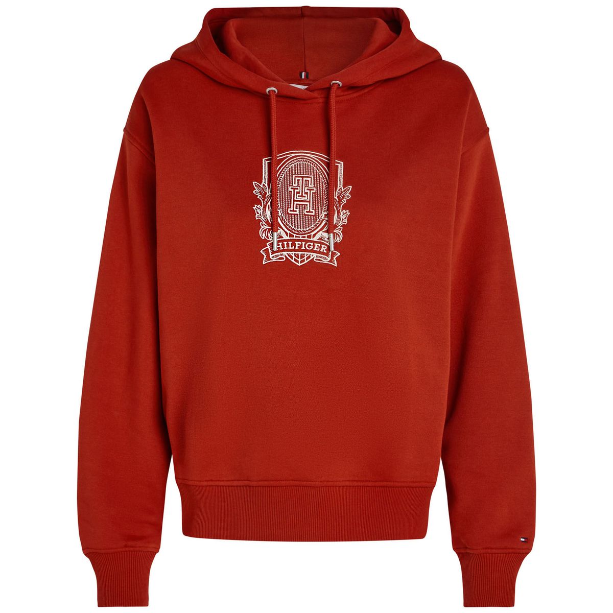 TOMMY HILFIGER - SWEATSHIRT IM REG CREST HOODIE